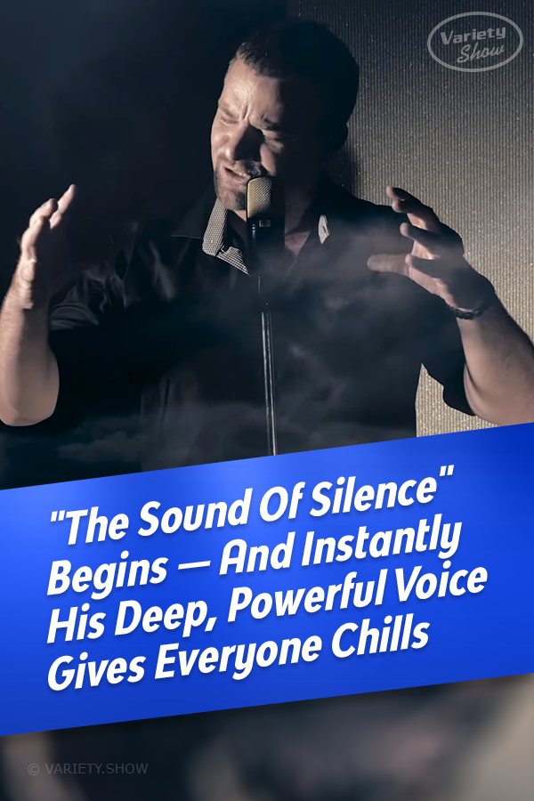 This Deep Powerful Version Of \'The Sound Of Silence\' Will Give You Chills