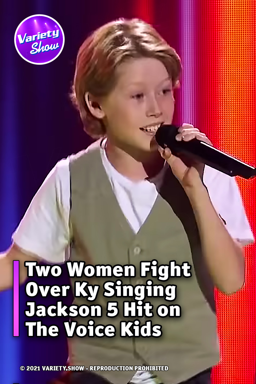 Two Women Fight Over Ky Singing Jackson 5 Hit on The Voice Kids