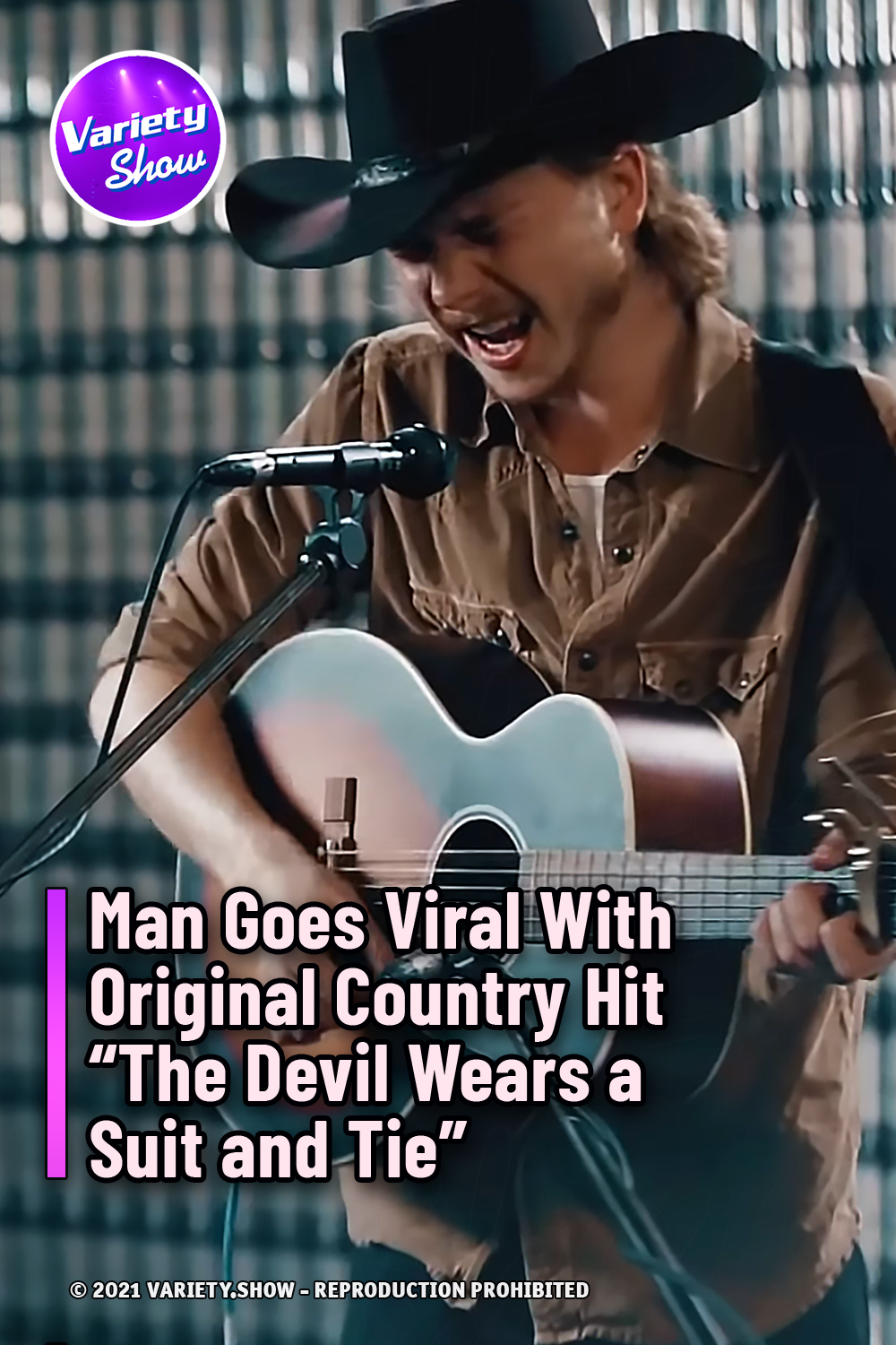 Man Goes Viral With Original Country Hit “The Devil Wears a Suit and Tie”