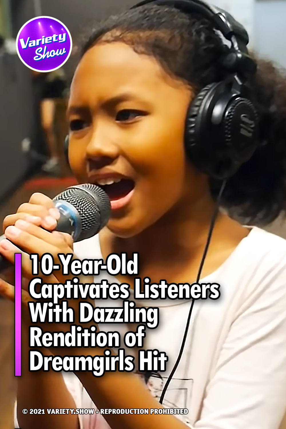 10-Year-Old Captivates Listeners With Dazzling Rendition of Dreamgirls Hit
