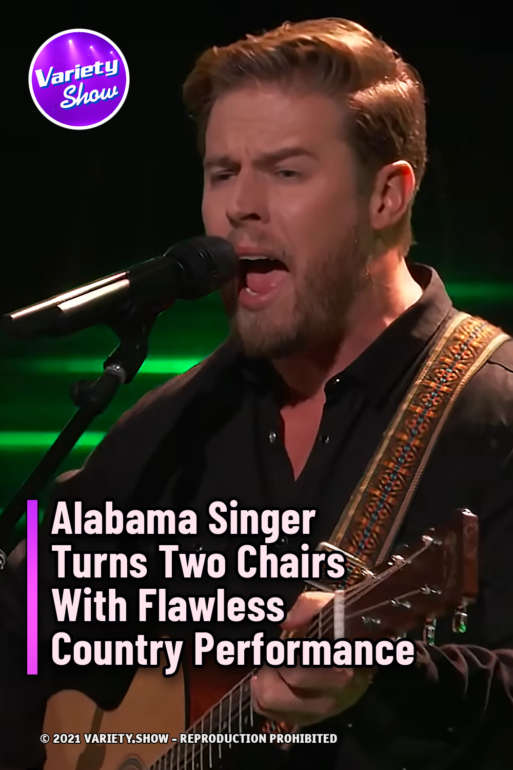 Alabama Singer Turns Two Chairs With Flawless Country Performance