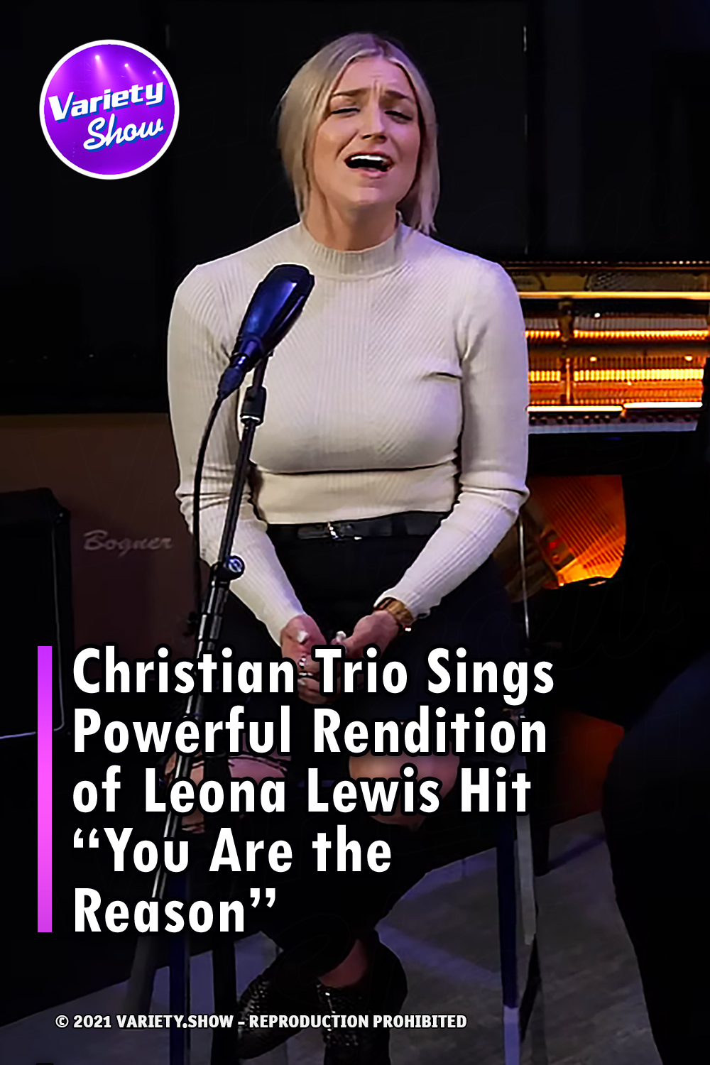 Christian Trio Sings Powerful Rendition of Leona Lewis Hit “You Are the Reason”