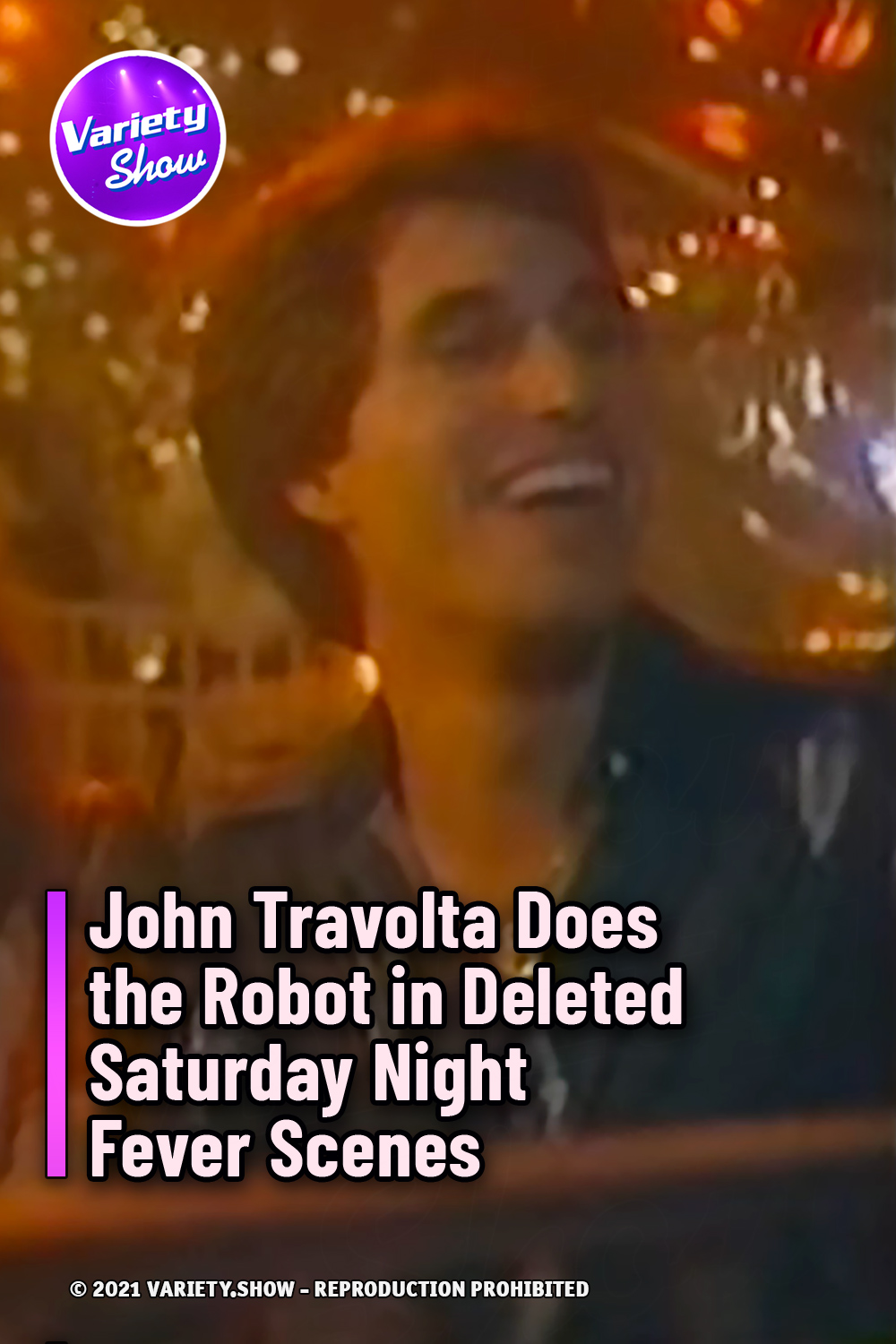 John Travolta Does the Robot in Deleted Saturday Night Fever Scenes