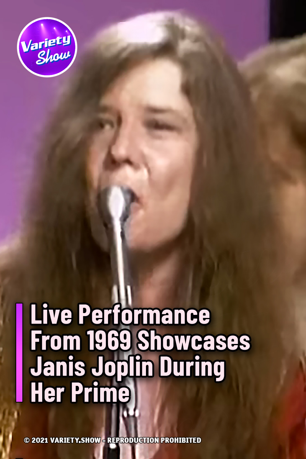 Live Performance From 1969 Showcases Janis Joplin During Her Prime