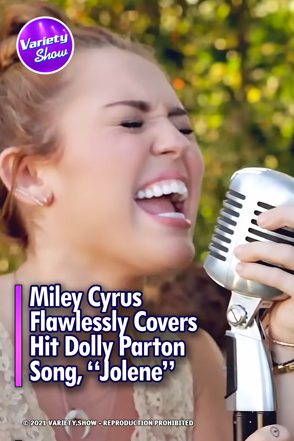 Miley Cyrus Flawlessly Covers Hit Dolly Parton Song, “Jolene”