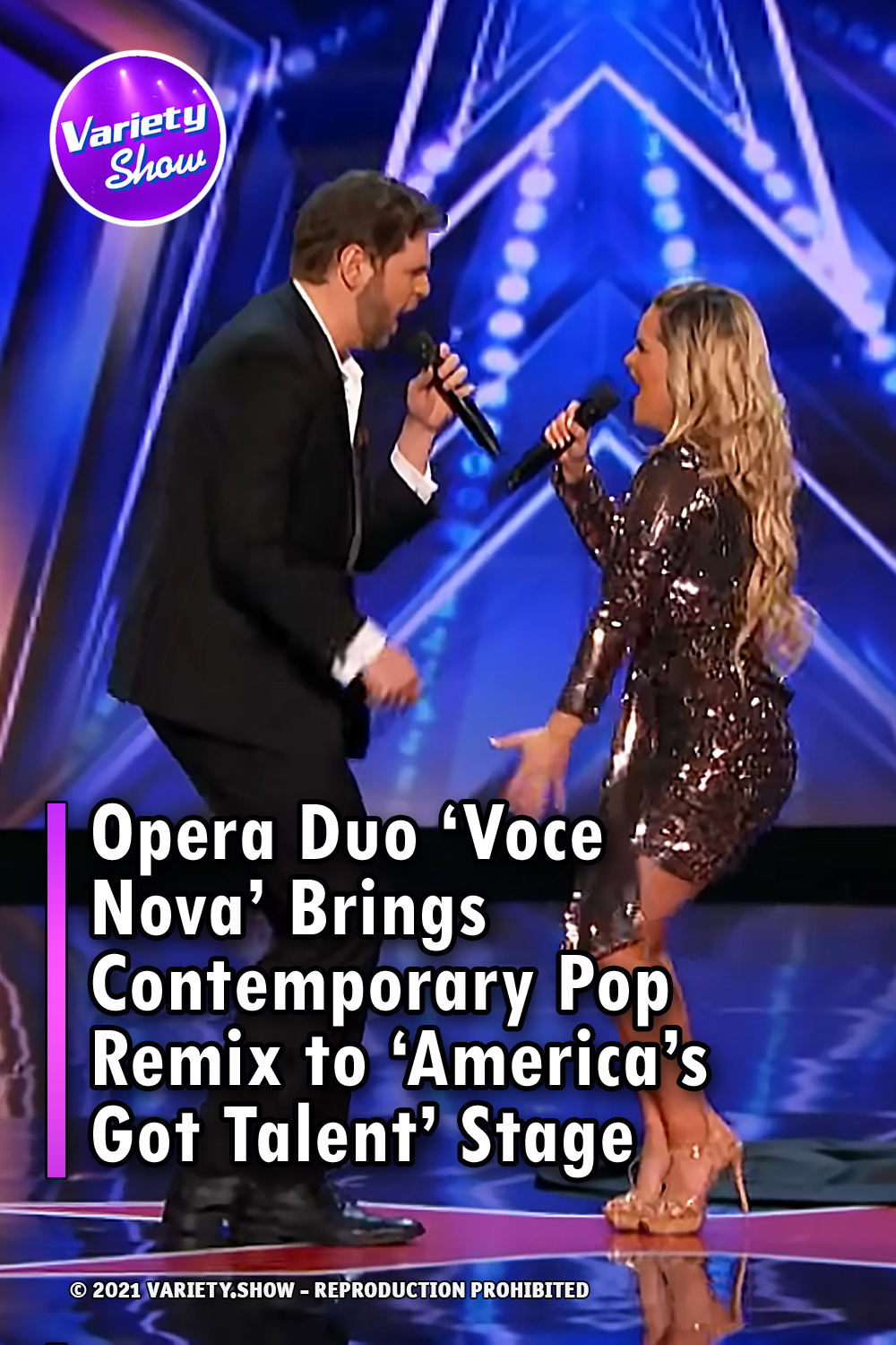 Opera Duo ‘Voce Nova’ Brings Contemporary Pop Remix to ‘America’s Got Talent’ Stage