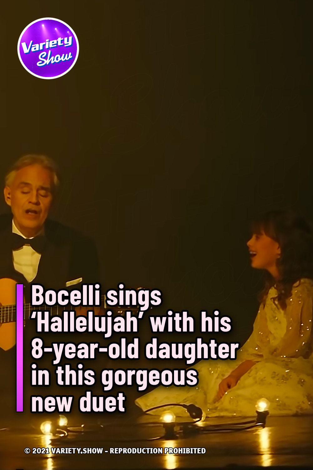 Bocelli sings ‘Hallelujah’ with his 8-year-old daughter in this gorgeous new duet