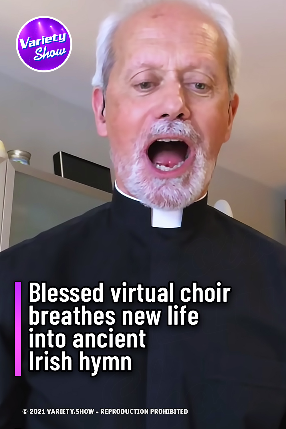Blessed virtual choir breathes new life into ancient Irish hymn