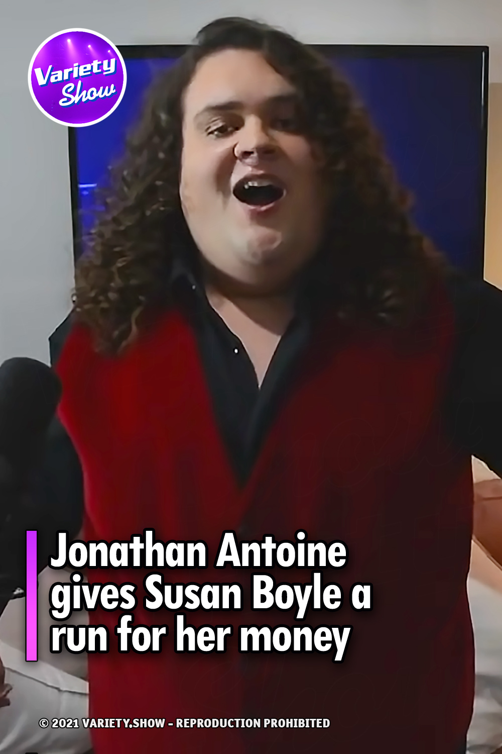 Jonathan Antoine gives Susan Boyle a run for her money