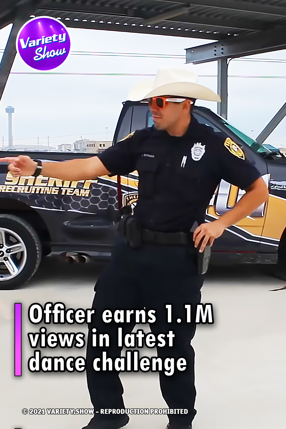 Officer earns 1.1M views in latest dance challenge