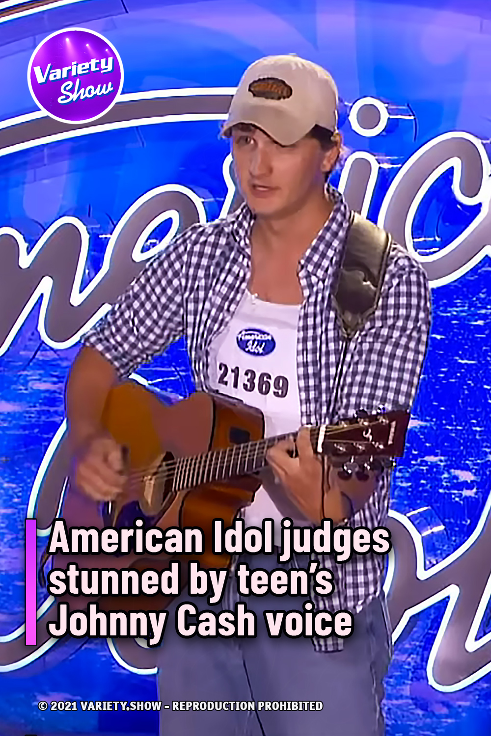 American Idol judges stunned by teen’s Johnny Cash voice