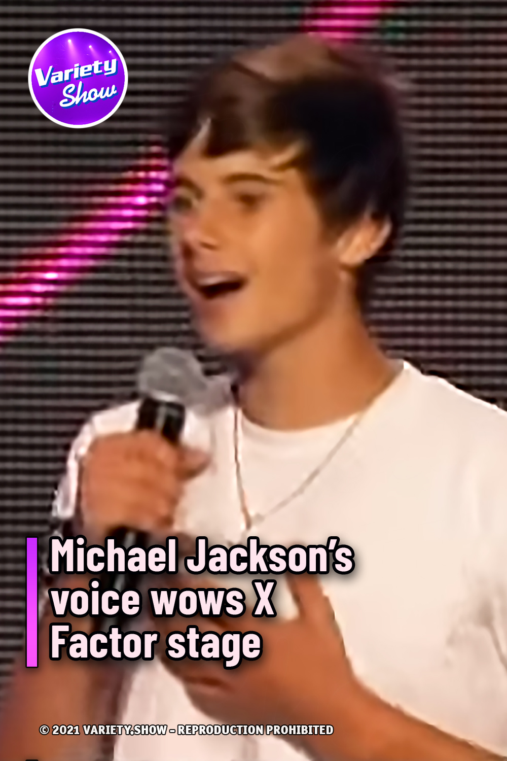 Michael Jackson’s voice wows X Factor stage