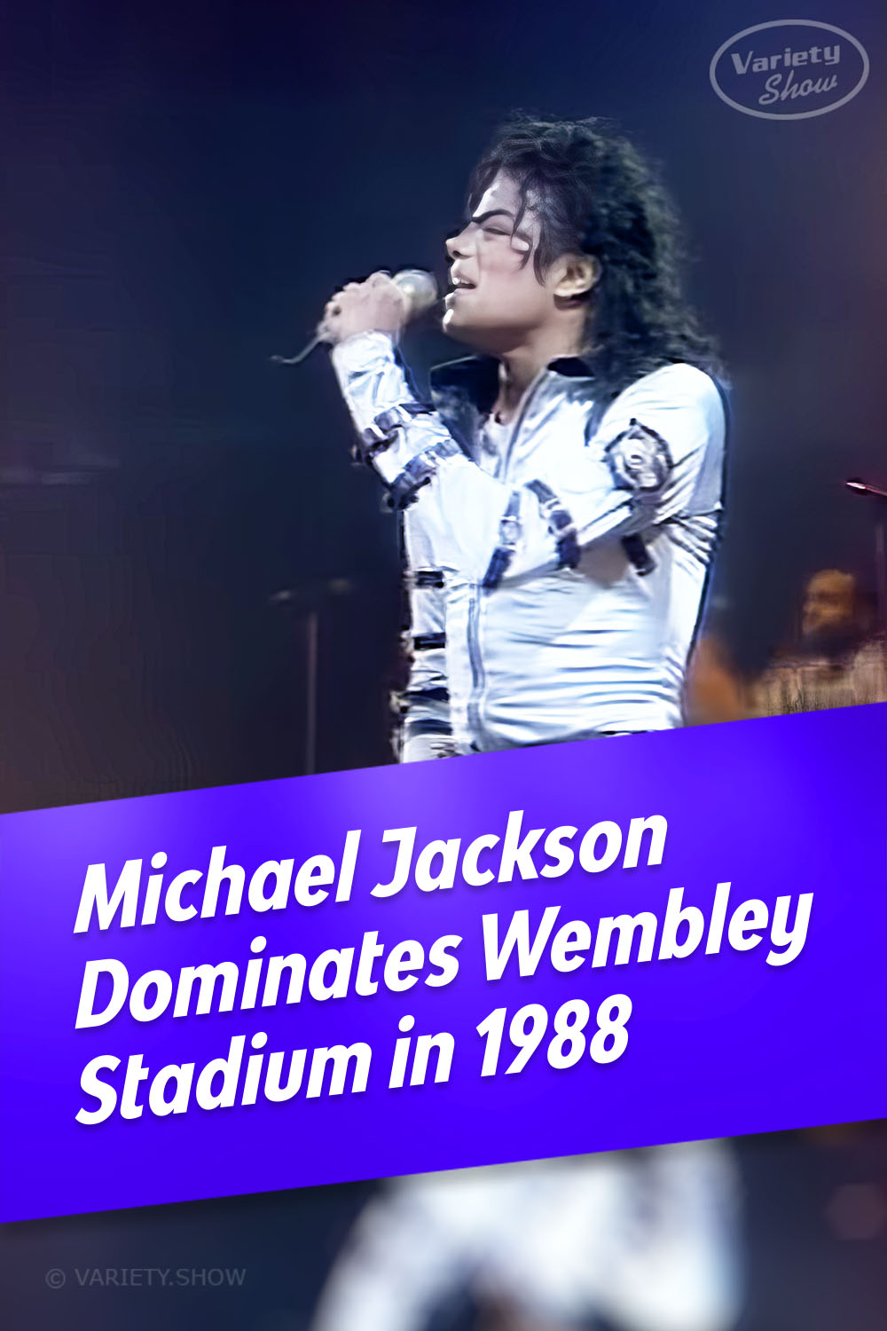 Michael Jackson Dominates Wembley Stadium in 1988