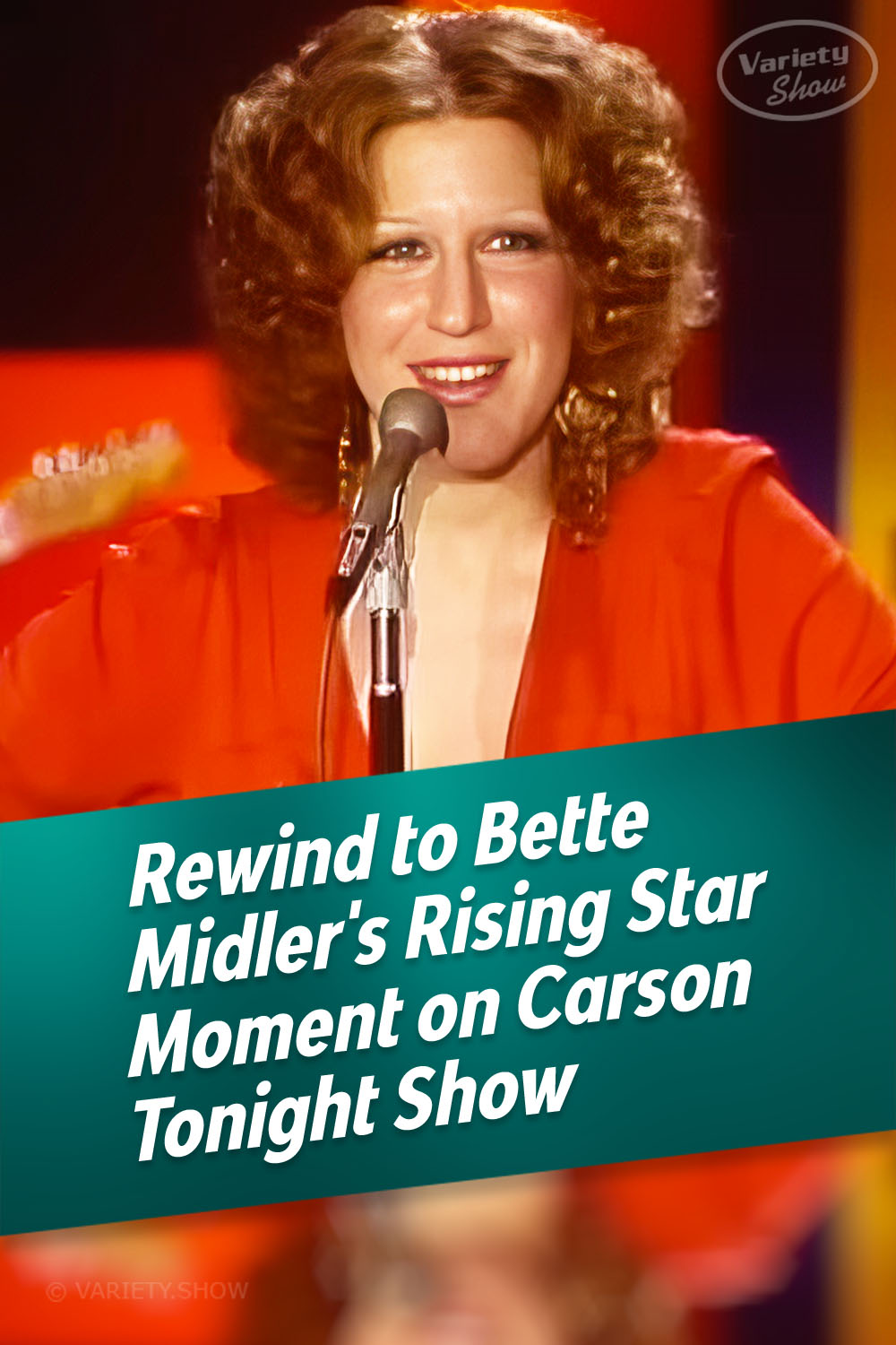 Rewind to Bette Midler\'s Rising Star Moment on Carson Tonight Show